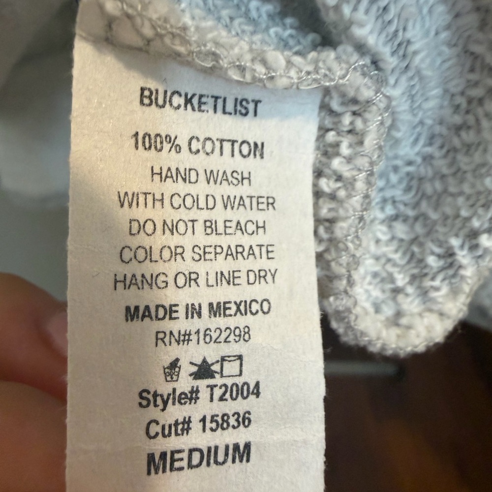 NWOT BUCKETLIST Harlow Color-Block Loose Fit Top - Picture 7 of 8